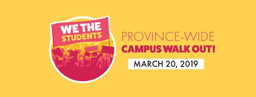 University of Windsor Walkout: March 20th at Noon